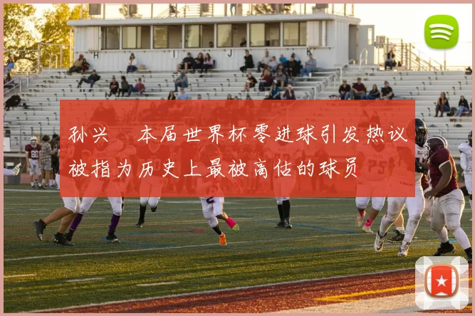 孙兴慜本届世界杯零进球引发热议被指为历史上最被高估的球员